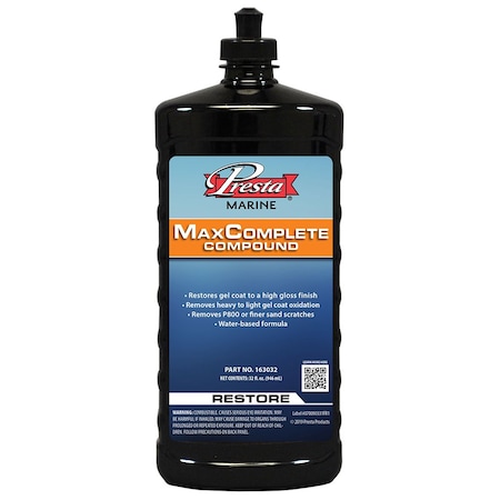 Presta MaxComplete Compound - 32oz 163032
